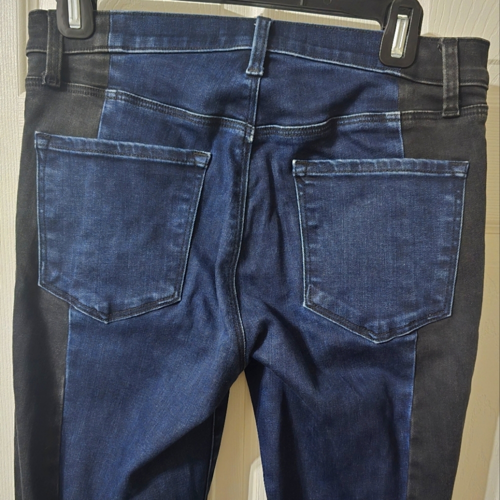 J Brand Maria High Rise Skinny Jeans in Duality, Two-Toned, Stretch, Sz 28, EUC! - Picture 8 of 13